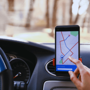 Using mobile phone for navigation