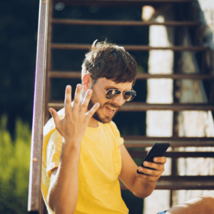 Using mobile phone