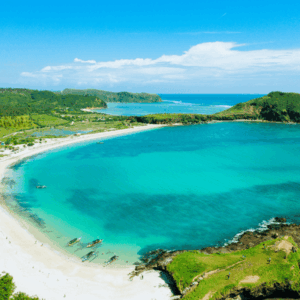 Lombok island shores