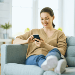 Woman with Phone