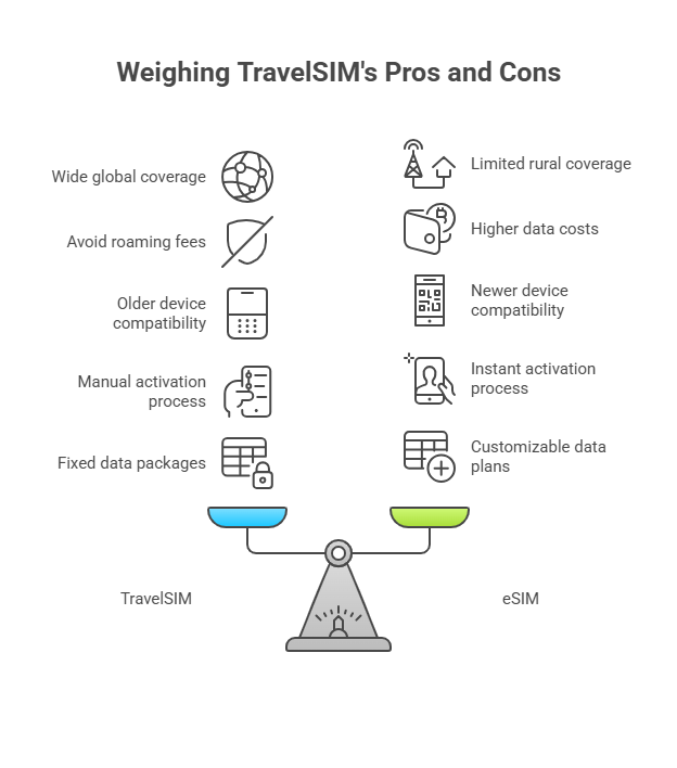 The Pros of Using TravelSIM - visual selection