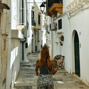 Charming Alleyway in Apulia, Italy