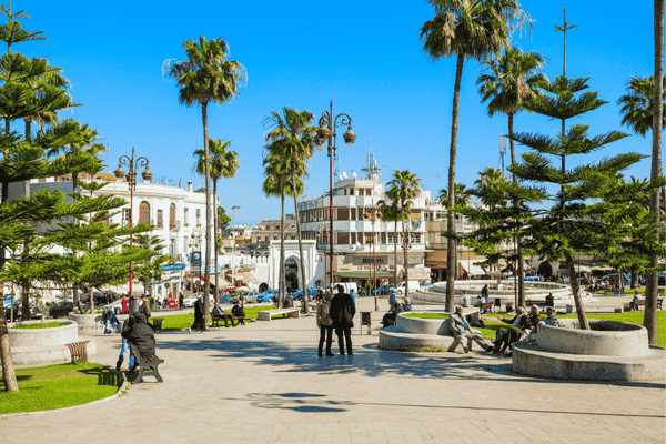Tangier City in Morocco
