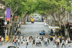 Adelaide Street in Brisbane