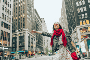 Attractive Girl in New York