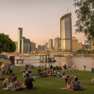 Picnics in South Bank, Brisbane