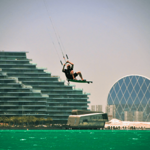 Abu Dhabi's Kite Surfer